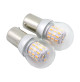 Car Signal Led Bulb, 3.5 watts - 10-30 volts 1056/BAU15S - Angle 150 degree - Yellow - D25*51mm - S25-39L-1056-YL - AZLED
